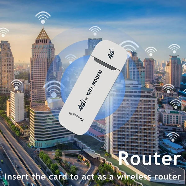 Routeur 4G LTE Router sans fil USB Broadband Mobile 150 Mbps Adaptateur de carte réseau sans fil