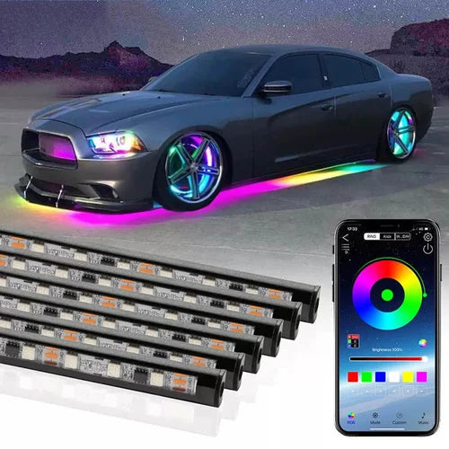 🔥Livraison gratuite🔥Car Flexible Underglow Strip Light LED🔥